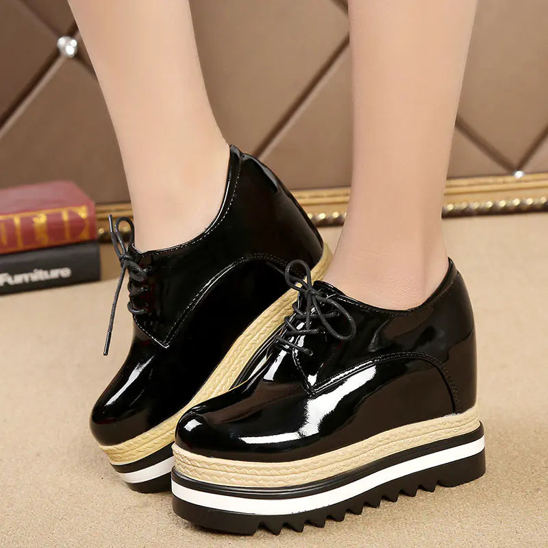 Casual Solid Color Platform Shoes for Women