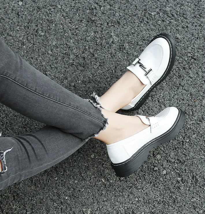 Casual Versatile Flat Oxford Shoes for Women