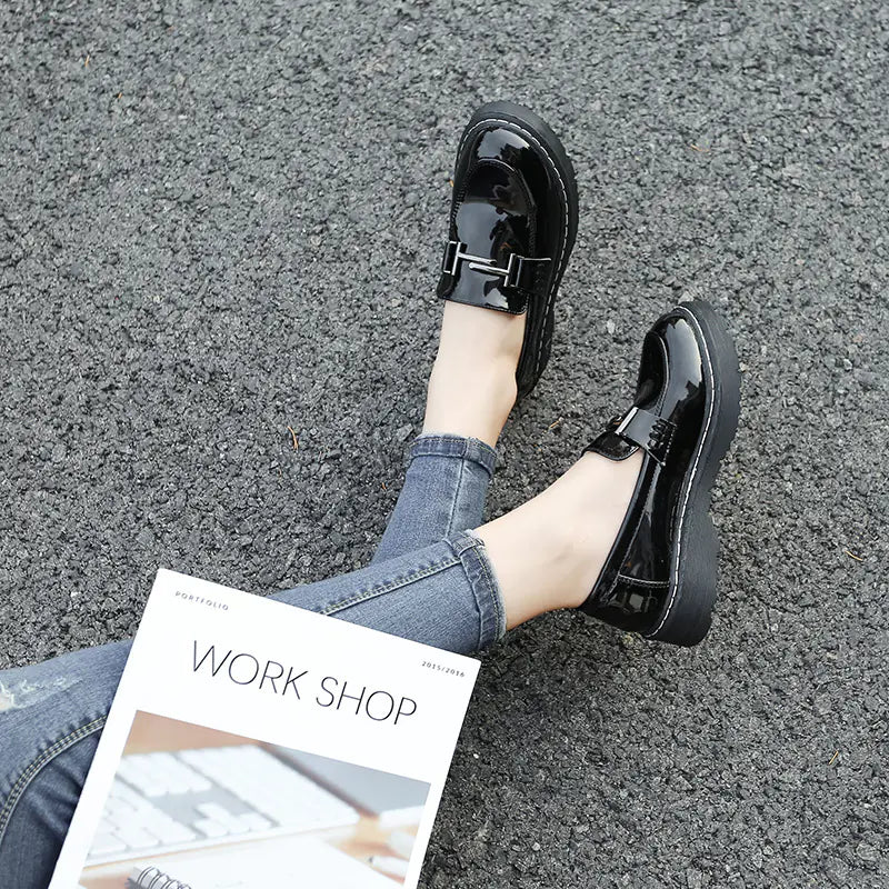 Casual Versatile Flat Oxford Shoes for Women