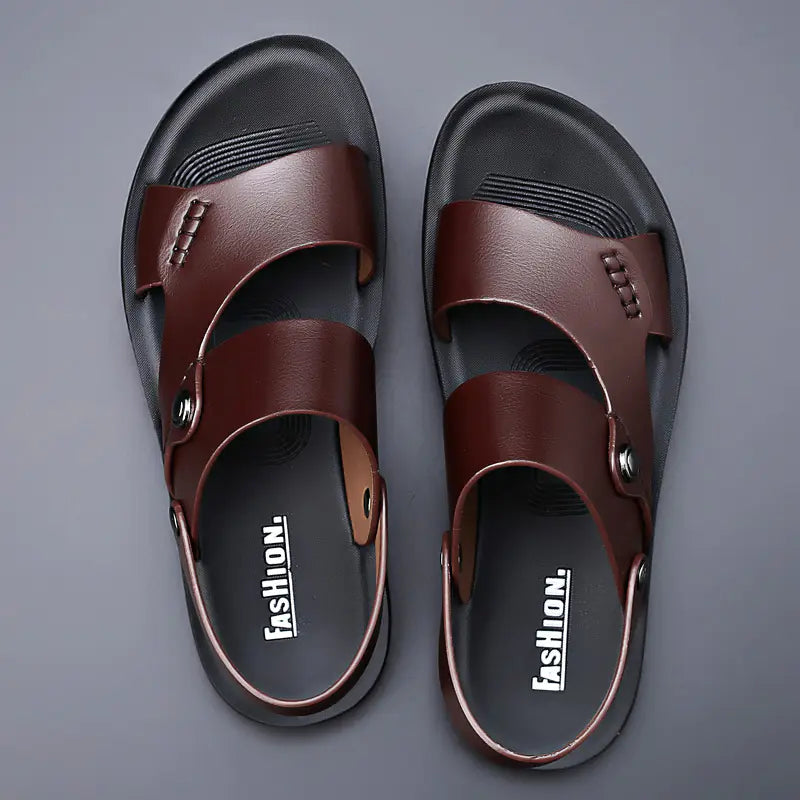 Men's Summer 2024 Casual Genuine Leather Sandals