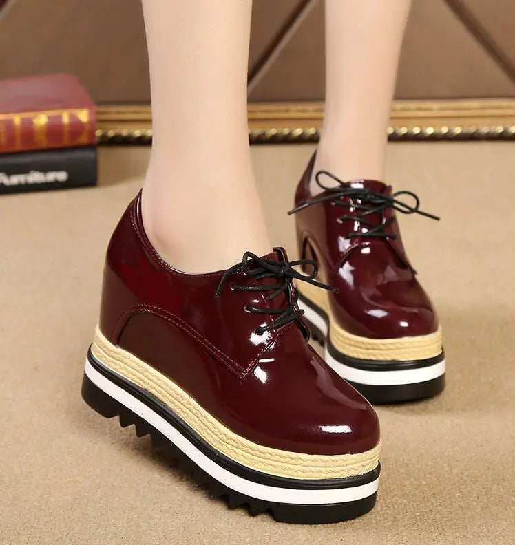 Casual Solid Color Platform Shoes for Women