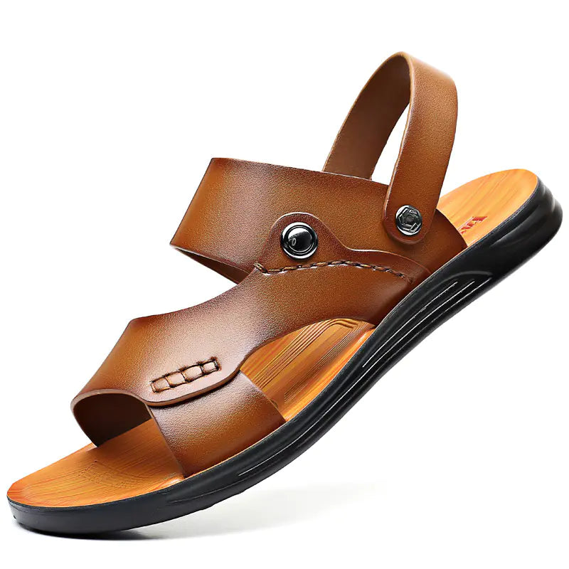 Men's Summer 2024 Casual Genuine Leather Sandals
