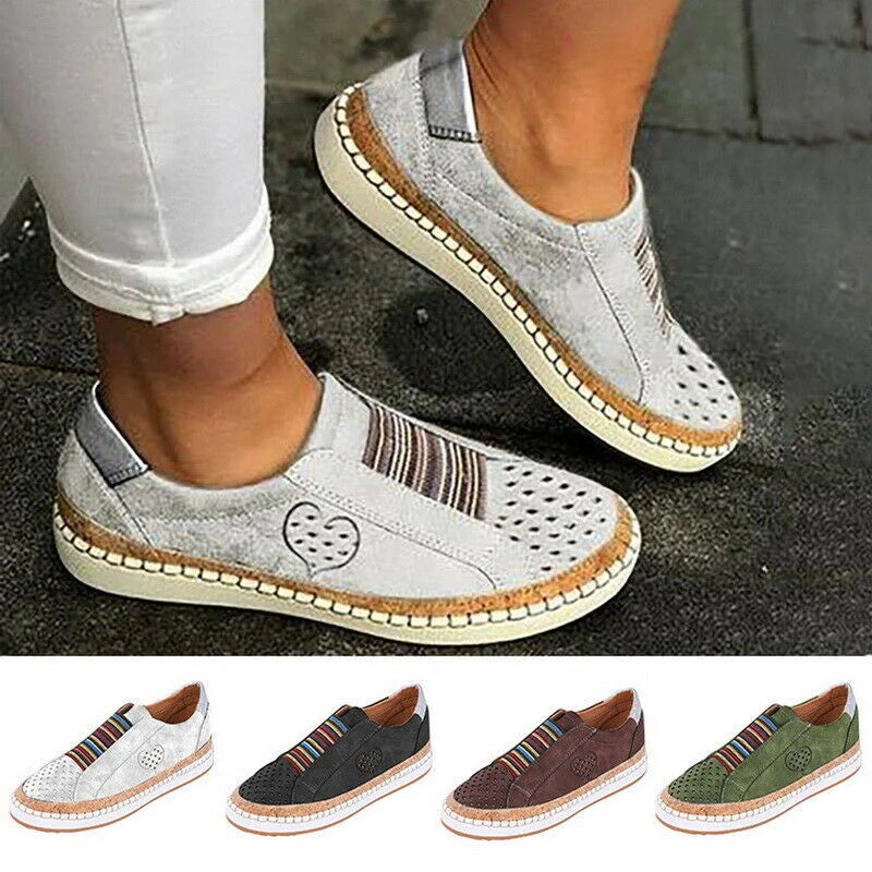 Comfortable Breathable Flat Casual Shoes for Women