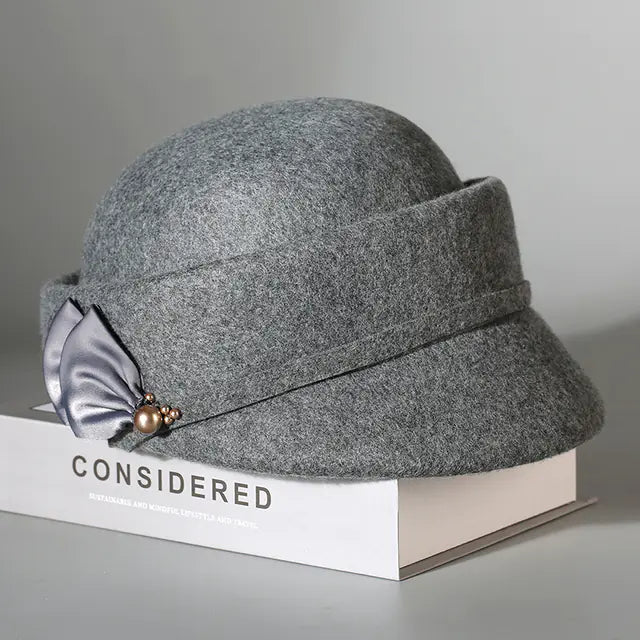 Women’s Wool Felt Beret Hat