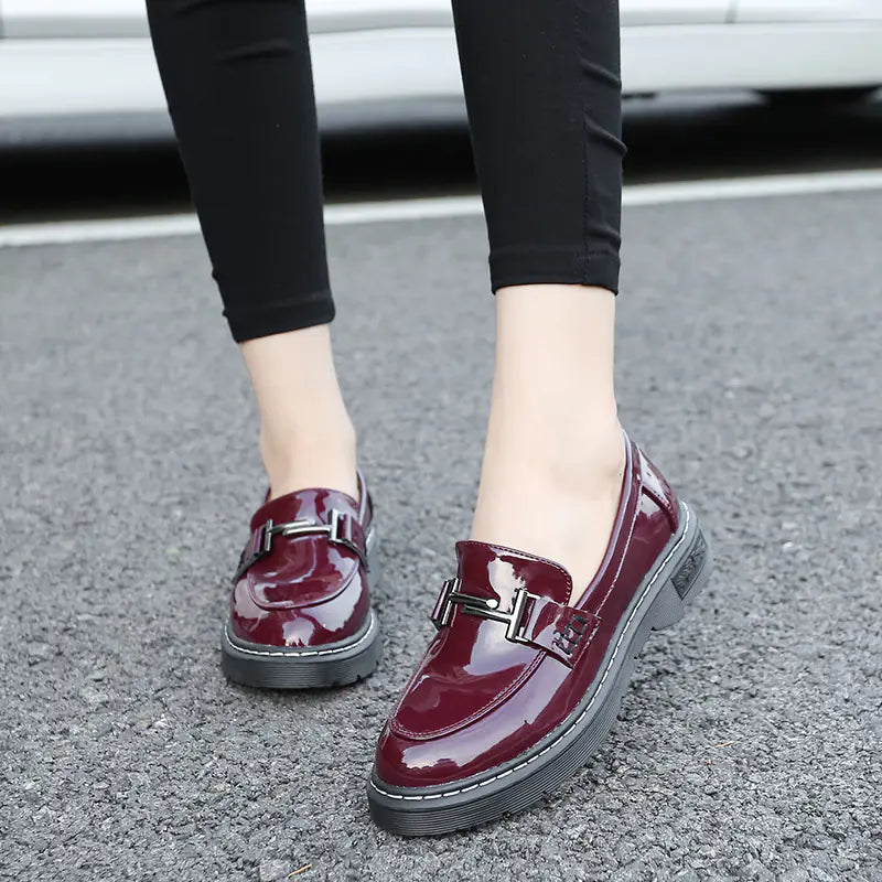 Casual Versatile Flat Oxford Shoes for Women
