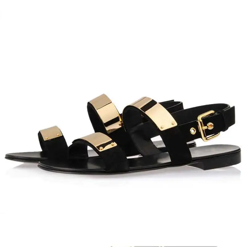 Genuine Leather Designer Men's Summer Sandals