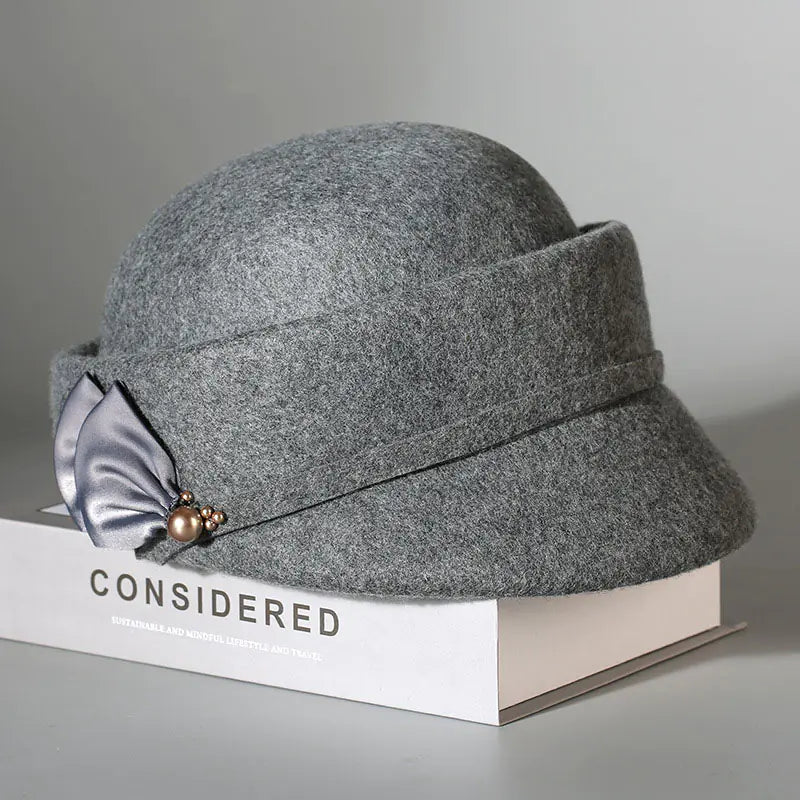 Women’s Wool Felt Beret Hat