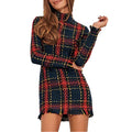 Striped, Plaid, and Fitted Dresses Collection