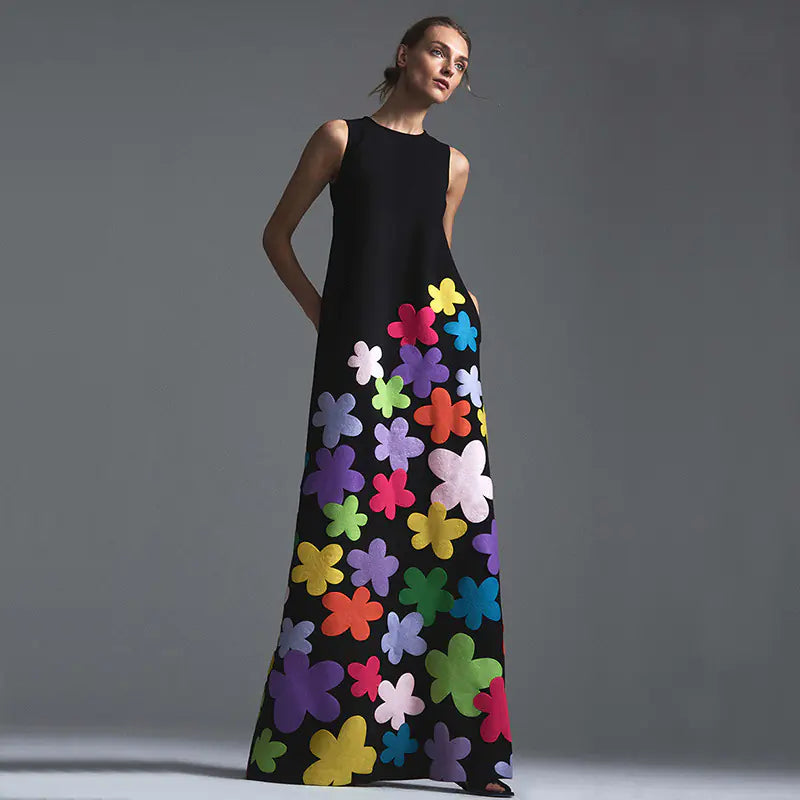 Sleeveless Printed Dresses for Women