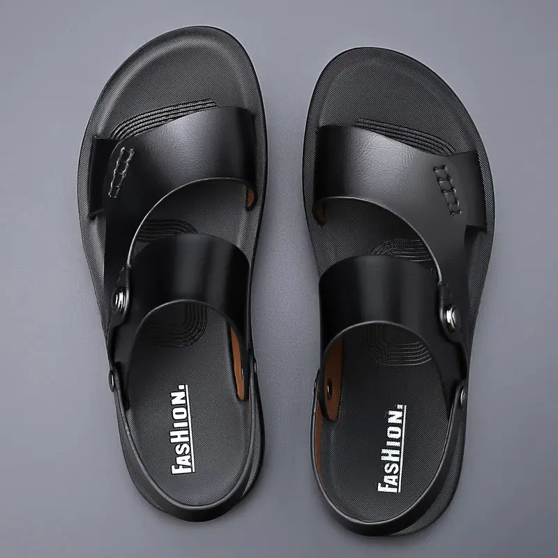 Men's Summer 2024 Casual Genuine Leather Sandals