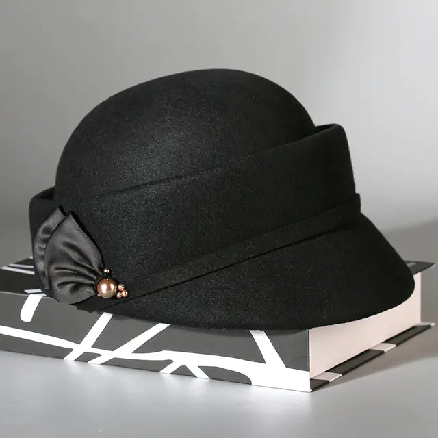 Women’s Wool Felt Beret Hat